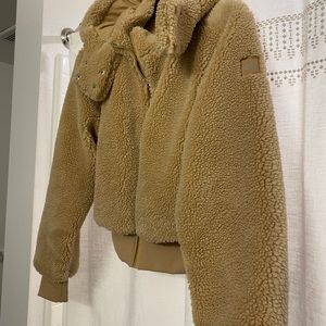 ALO Foxy Sherpa CAMEL jacket